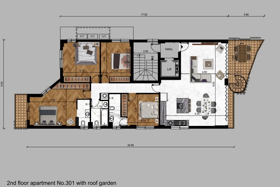 4 Bedroom Apartment for Sale in Limassol District
