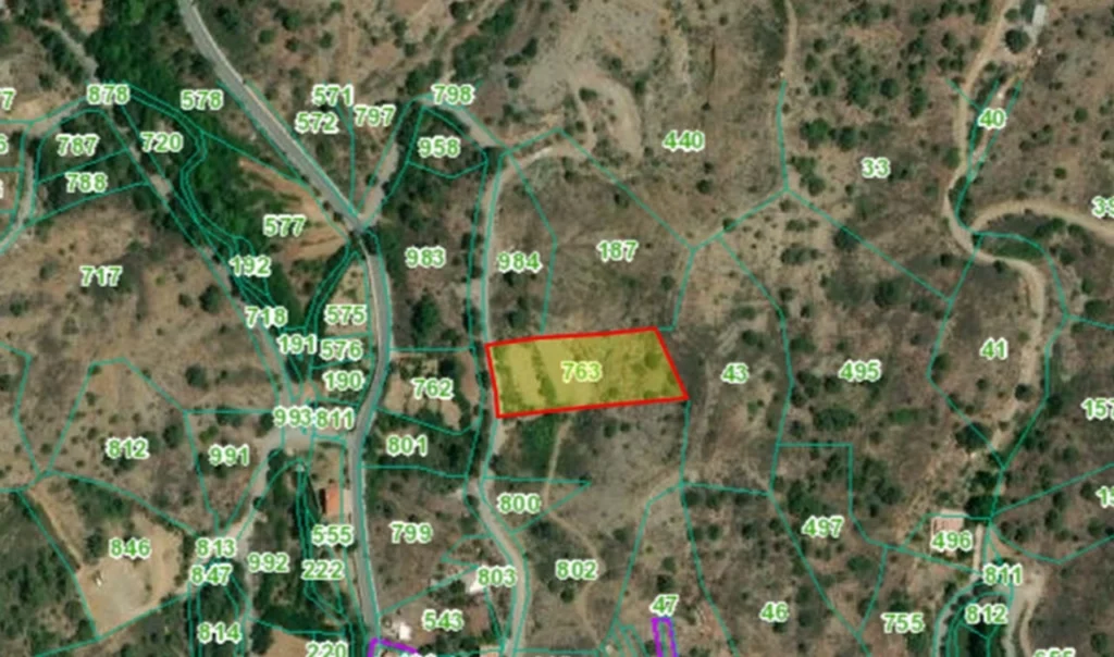 3,761m² Plot for Sale in Pano Platres, Limassol District