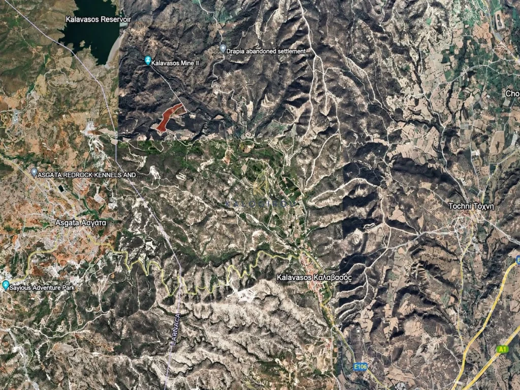 19,064m² Plot for Sale in Kalavasos, Larnaca District