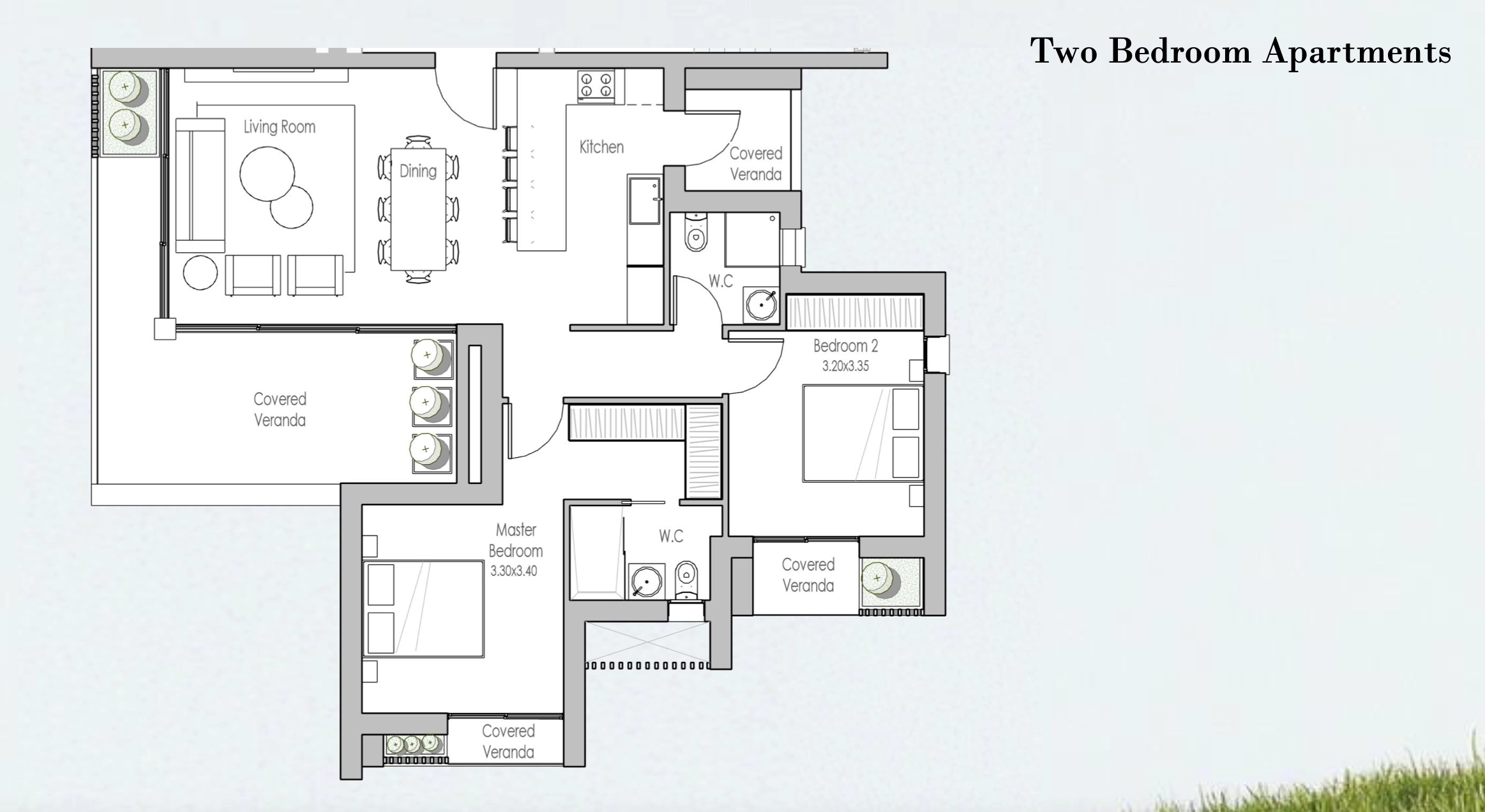 2 Bedroom Apartment for Sale in Paphos – Universal