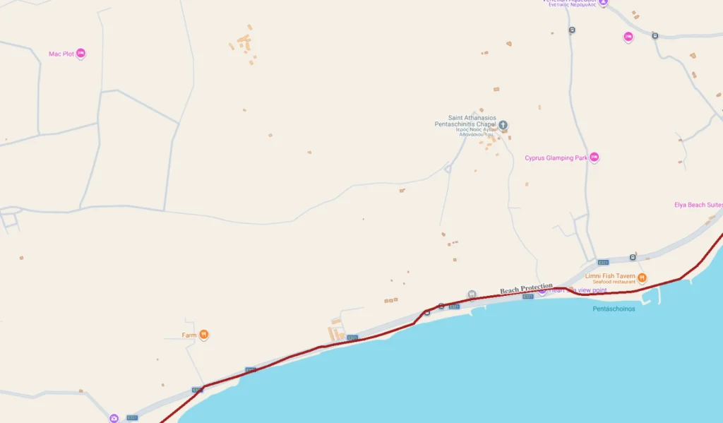 Οικόπεδο 970m² προς πώληση στην Πάφο – Άγιοι Θεόδωροι, Επαρχία Λάρνακας