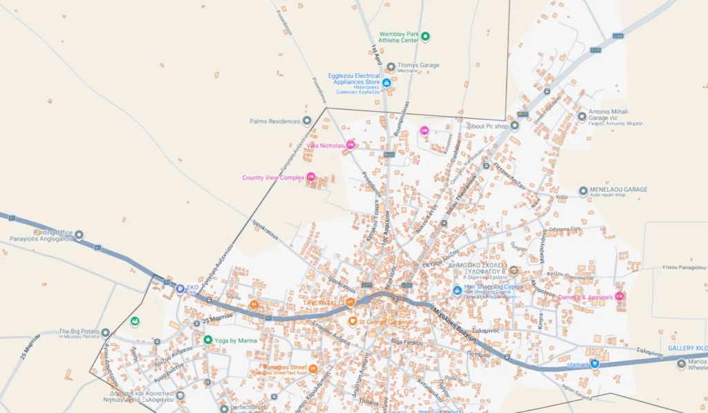 544m² Plot for Sale in Xylofagou, Larnaca District