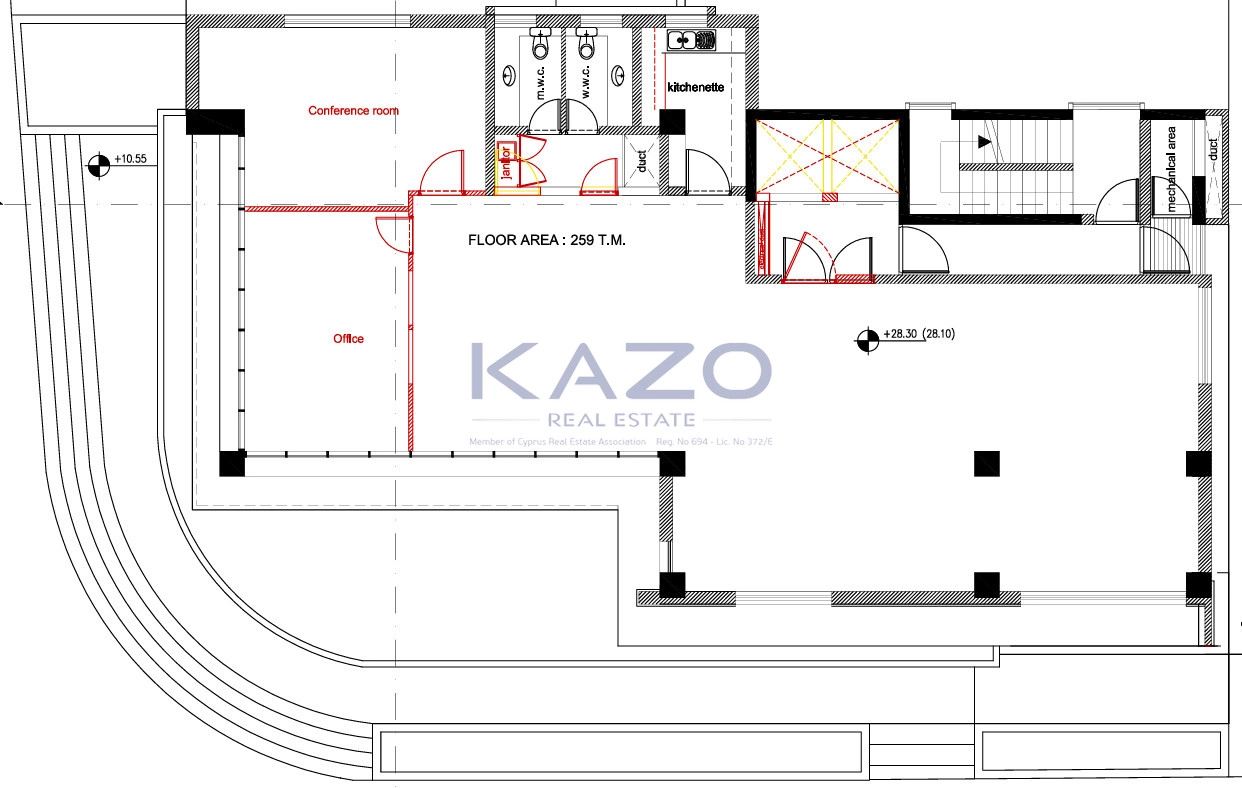 259m² Office for Rent in Limassol District