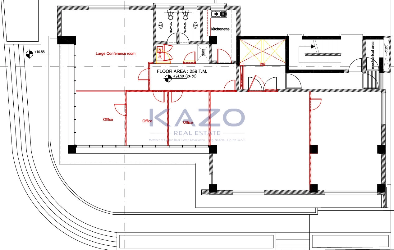 259m² Office for Rent in Limassol District
