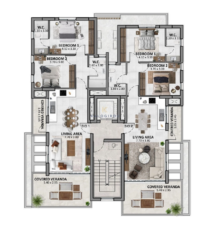 2 Bedroom Apartment for Sale in Drosia, Larnaca District