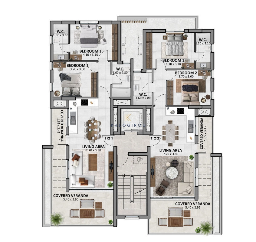 2 Bedroom Apartment for Sale in Drosia, Larnaca District