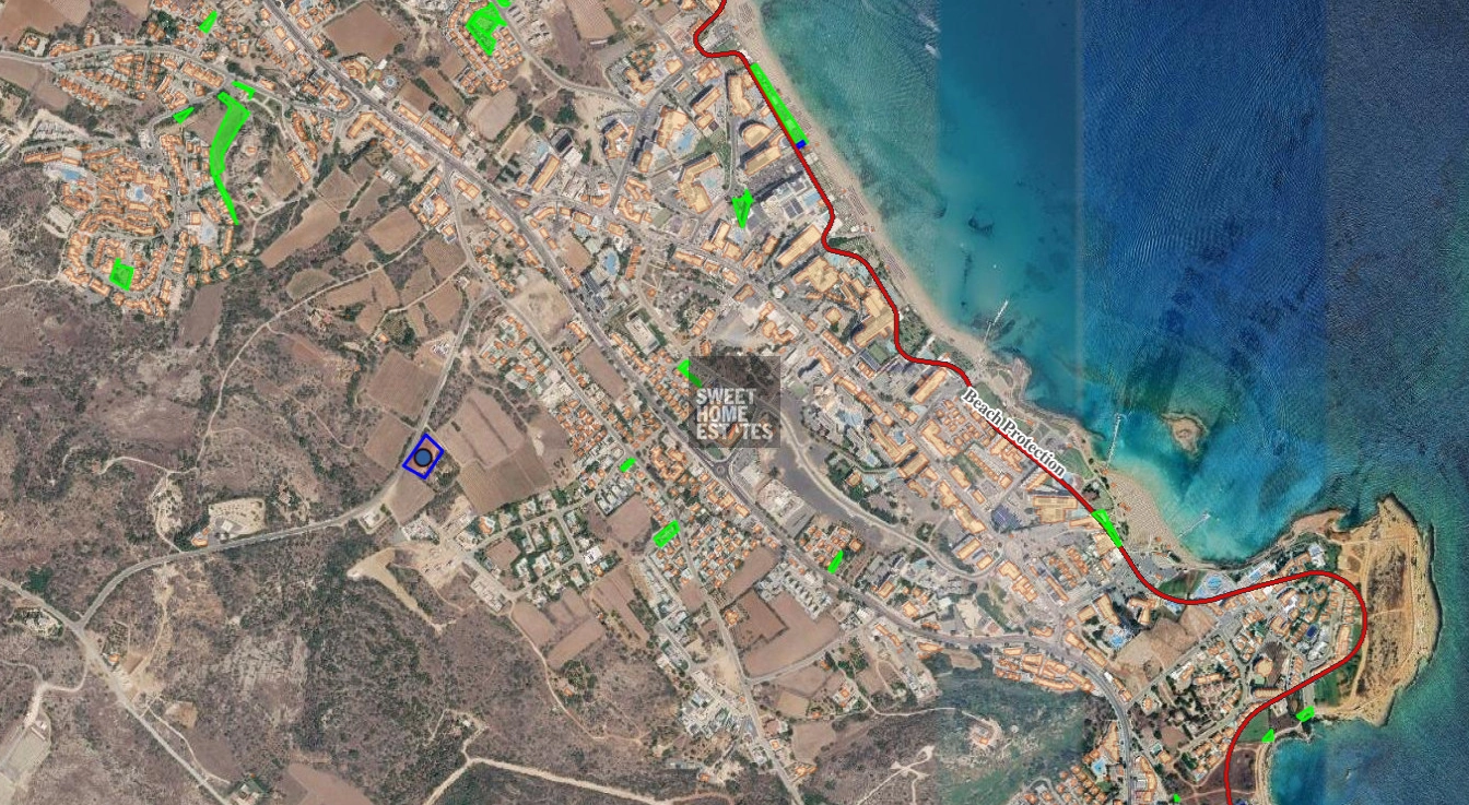 897m² Plot for Sale in Protaras, Famagusta District