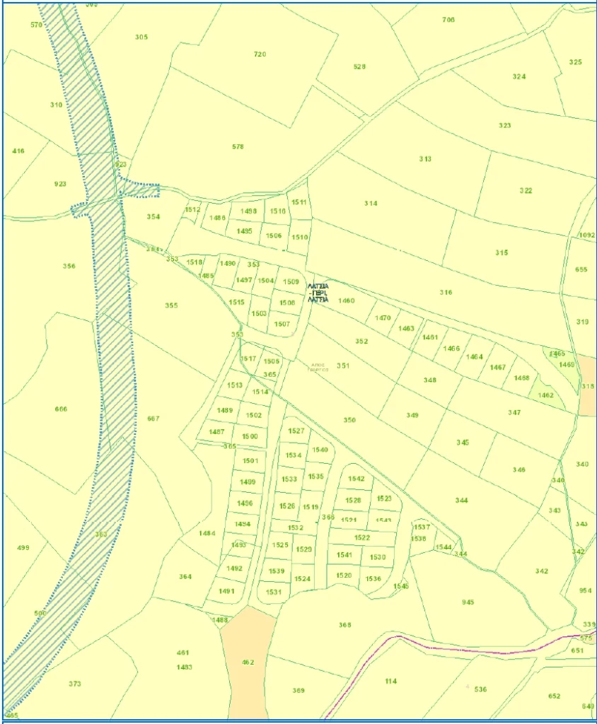 578m² Plot for Sale in GSP Area, Nicosia District