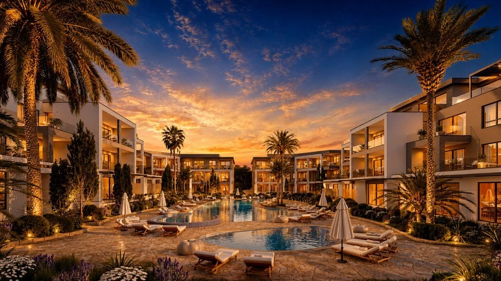 1-bed new-build penthouse in Geroskipou, Paphos photo 13