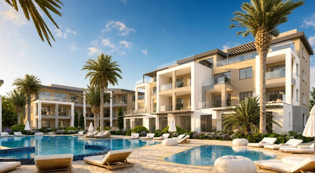 2 Bedroom Apartment for Sale in Geroskipou, Paphos District