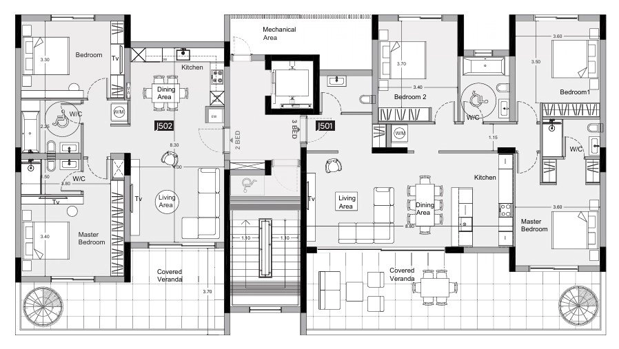 3 Bedroom Apartment for Sale in Limassol – Agios Athanasios