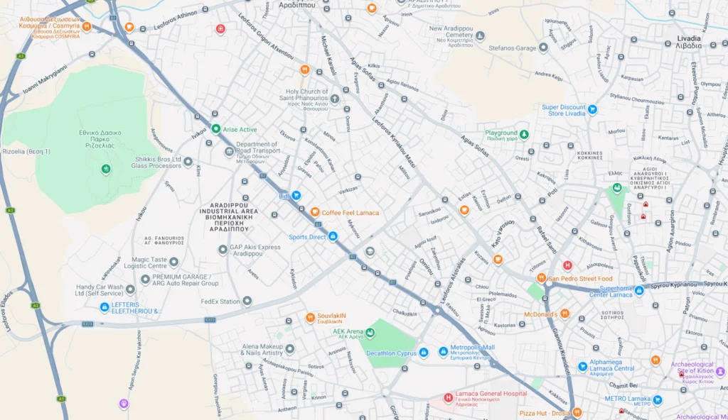 Οικόπεδο 562m² προς πώληση στην Αραδίππου, Επαρχία Λάρνακας
