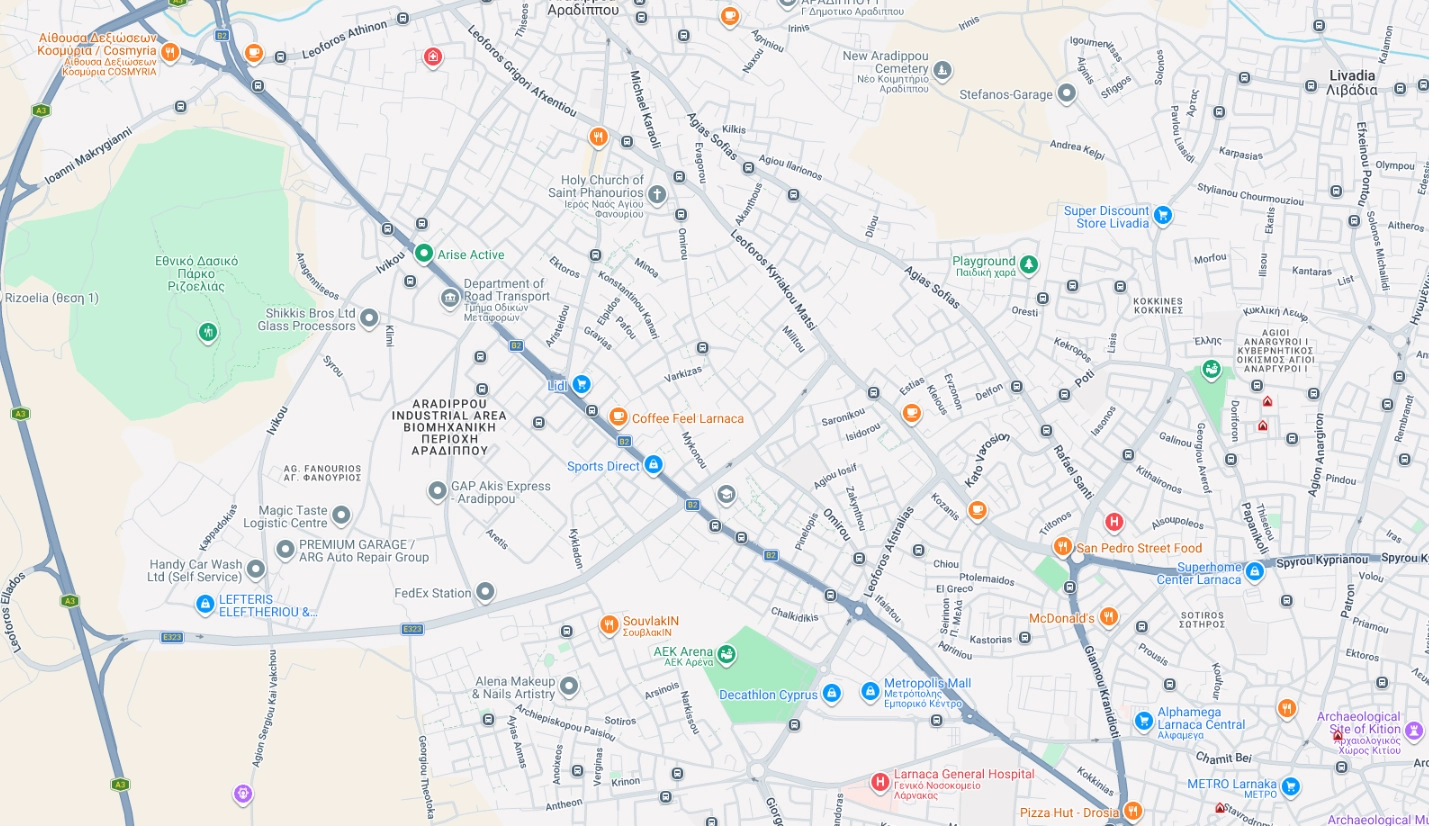562m² Plot for Sale in Aradippou, Larnaca District
