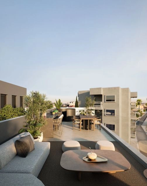 2-bed off-plan apartment with roof garden in Katholiki photo 13