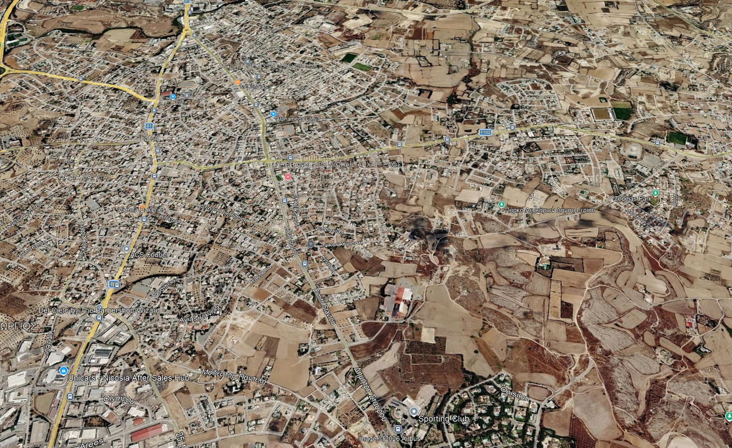 8,334m² Plot for Sale in Geri, Nicosia District