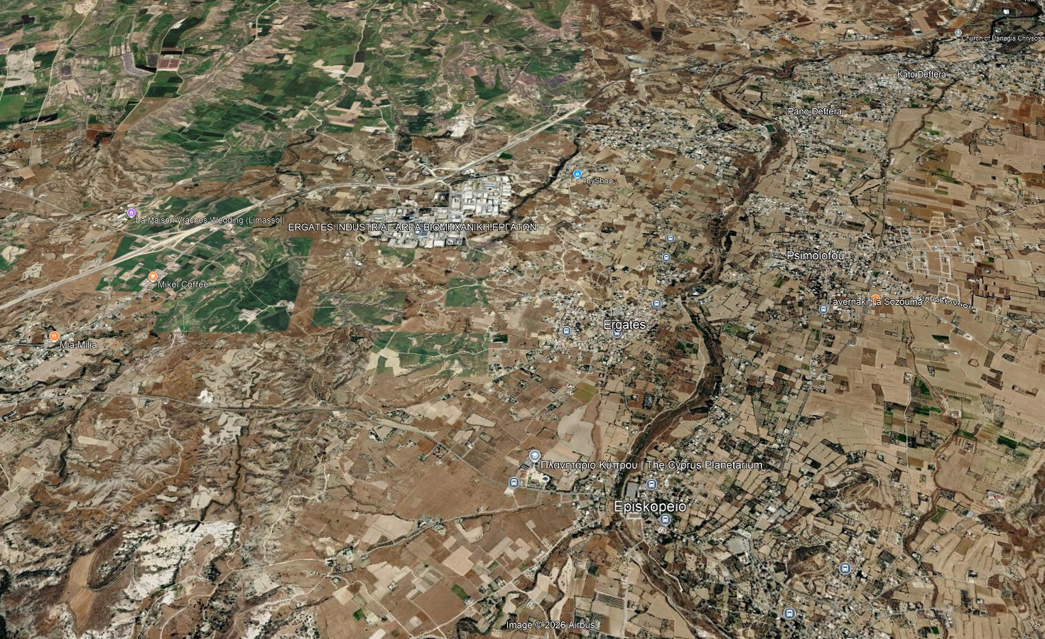 4,228m² Plot for Sale in Ergates, Nicosia District