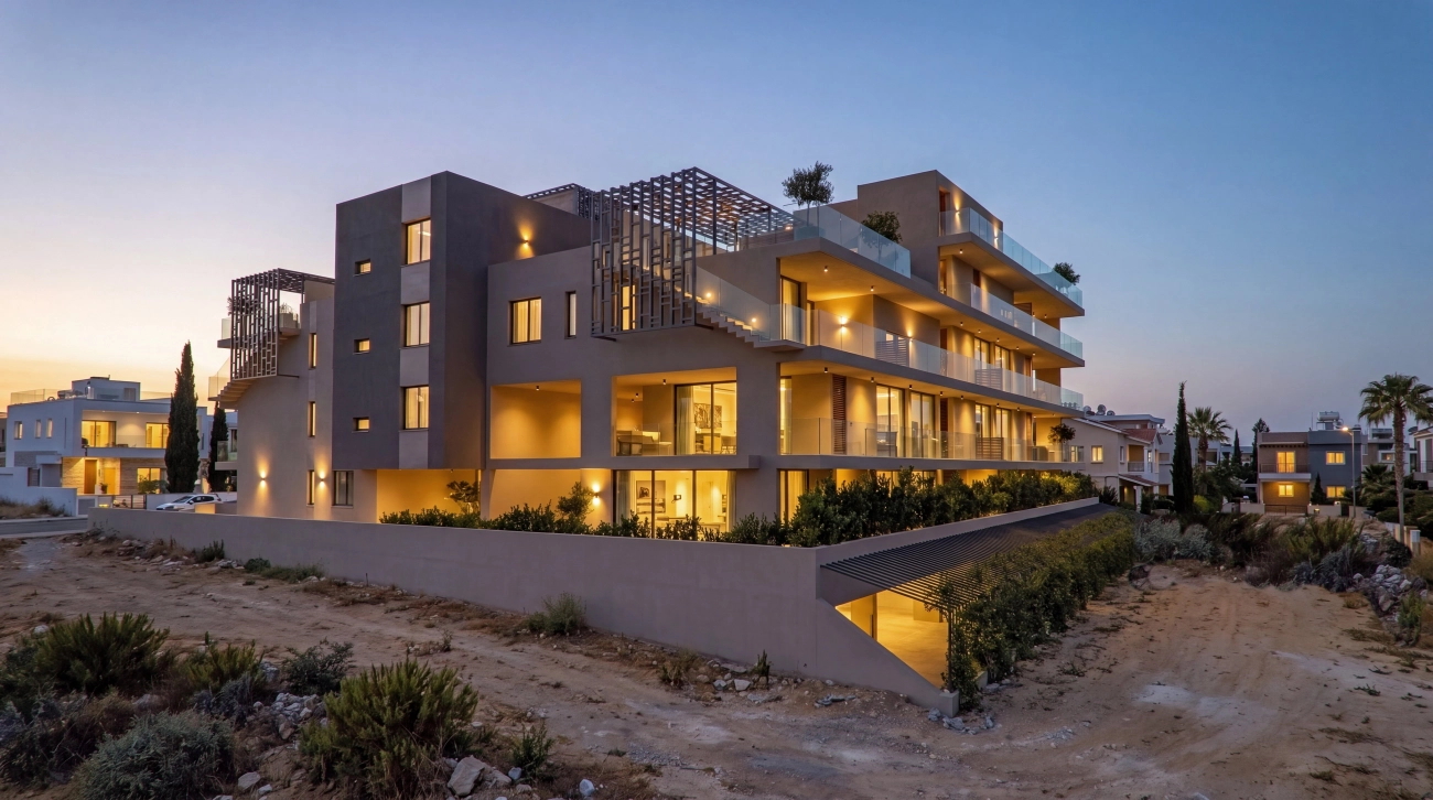 2 Bedroom Apartment for Sale in Aradippou, Larnaca District