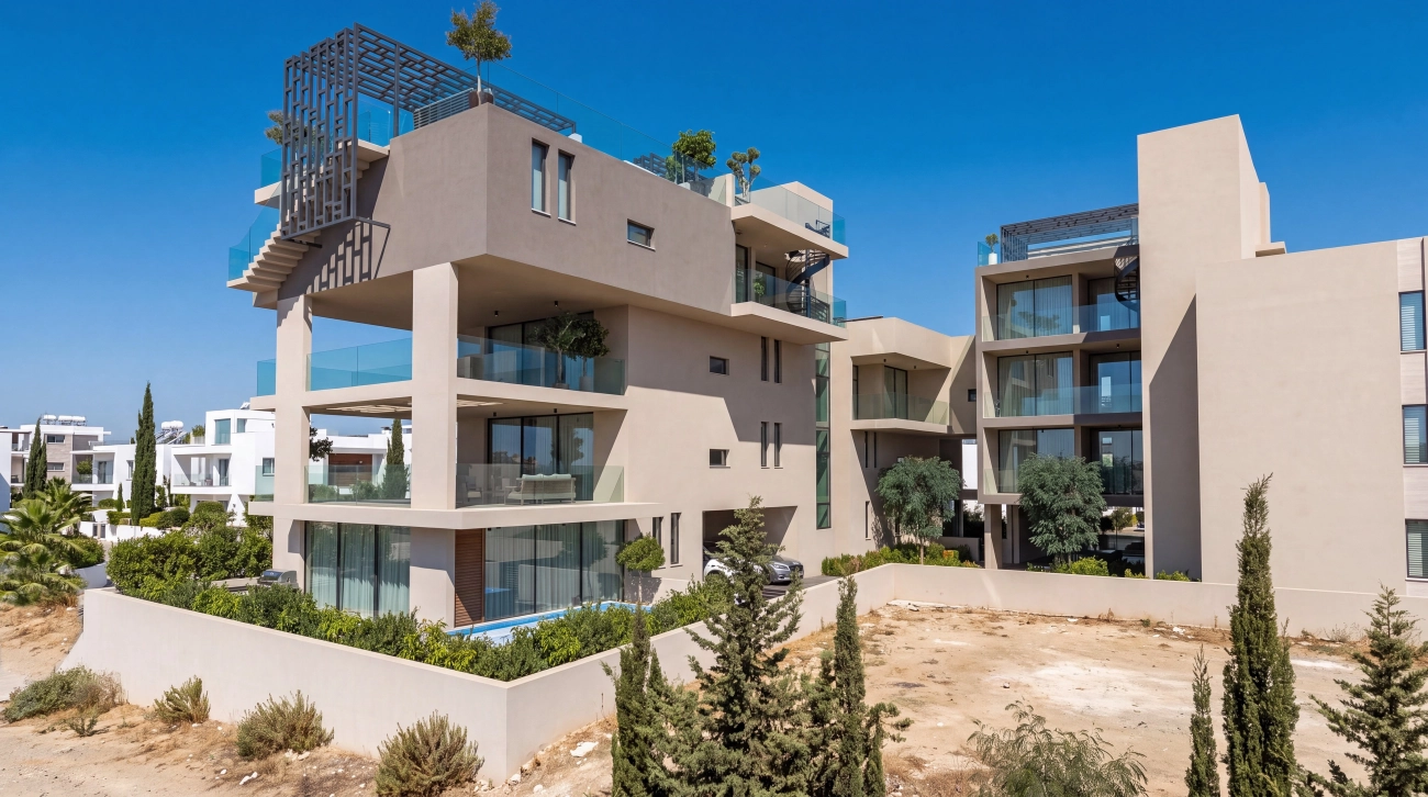 2 Bedroom Apartment for Sale in Aradippou, Larnaca District