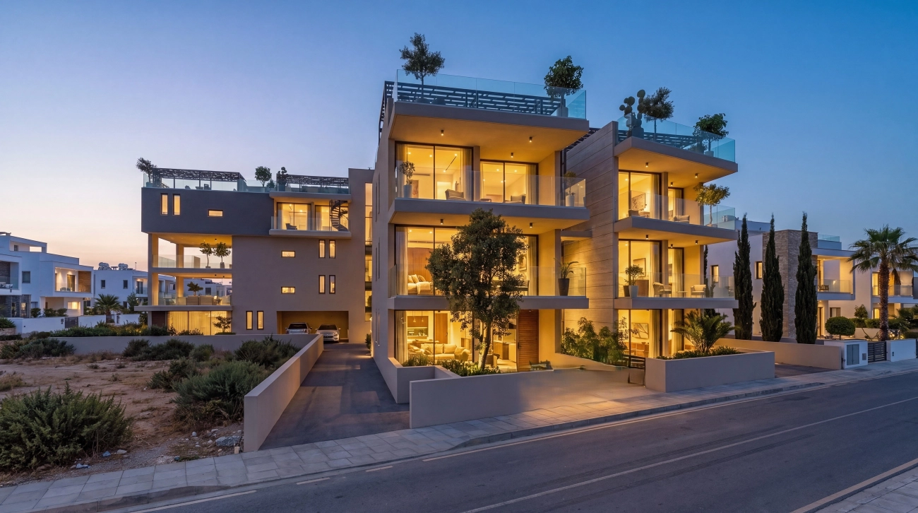 2 Bedroom Apartment for Sale in Aradippou, Larnaca District