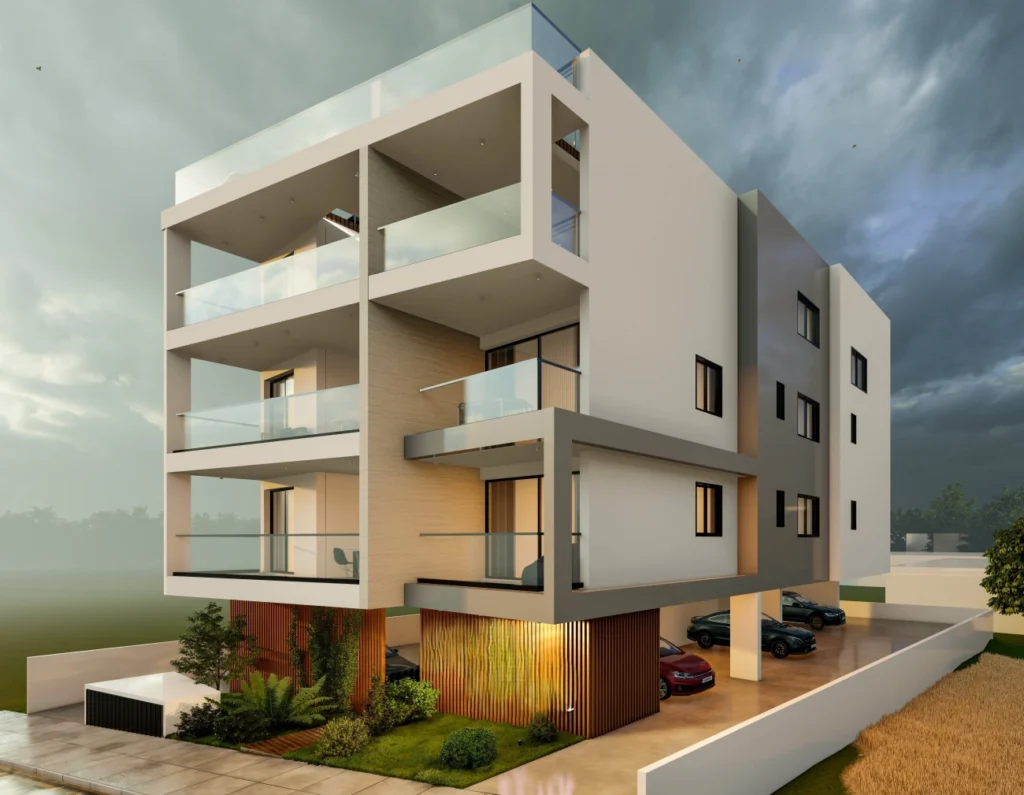 1-bed apartment under construction in Aradippou, Larnaca photo 2