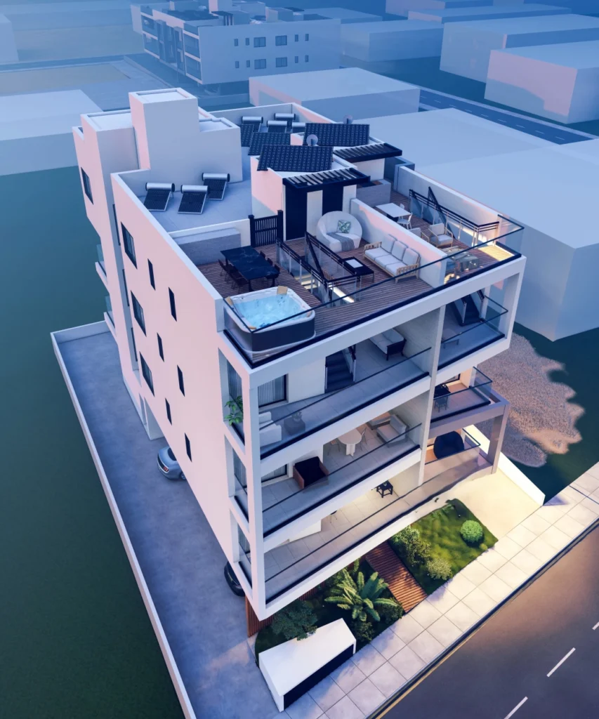 1-bed apartment under construction in Aradippou, Larnaca photo 7
