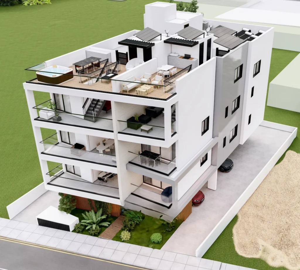 2 Bedroom Apartment for Sale in Aradippou, Larnaca District