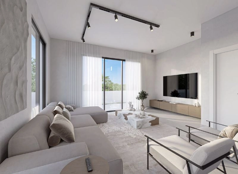 3-bed semi-detached villa with pool in Kissonerga photo 3