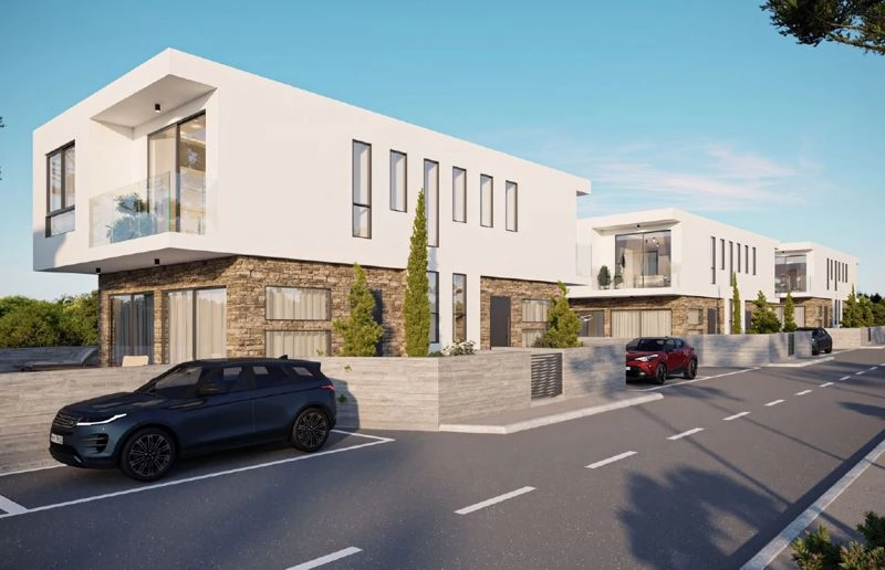 3-bed semi-detached villa with pool in Kissonerga photo 9