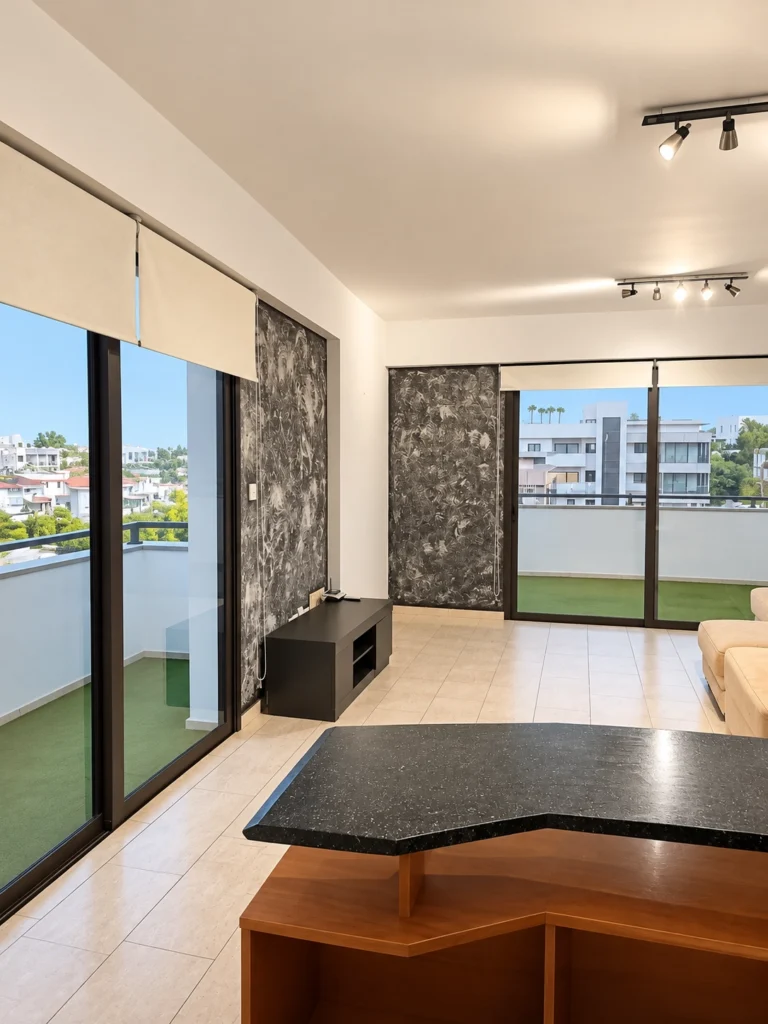 2-bed furnished penthouse for rent in Engomi, Nicosia photo 5