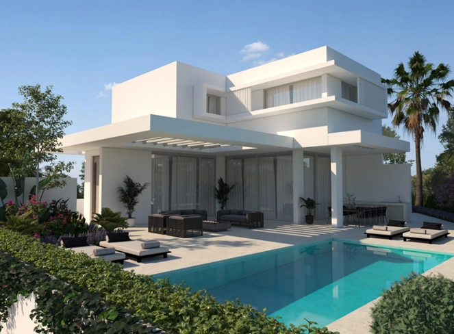 4-bed house with pool in Agios Tychonas, Limassol photo 2