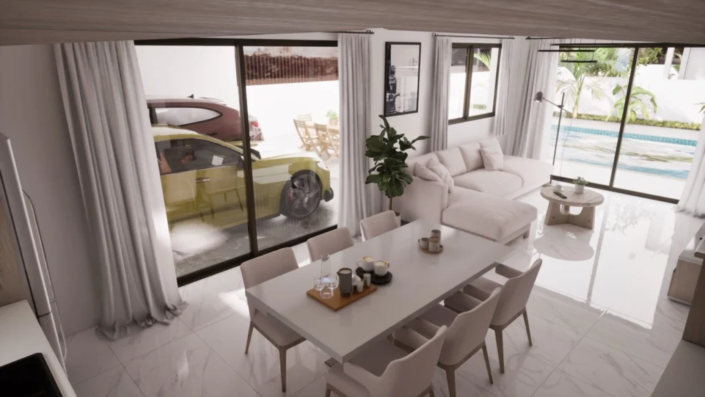 4-bed house with private pool in Pernera photo 2