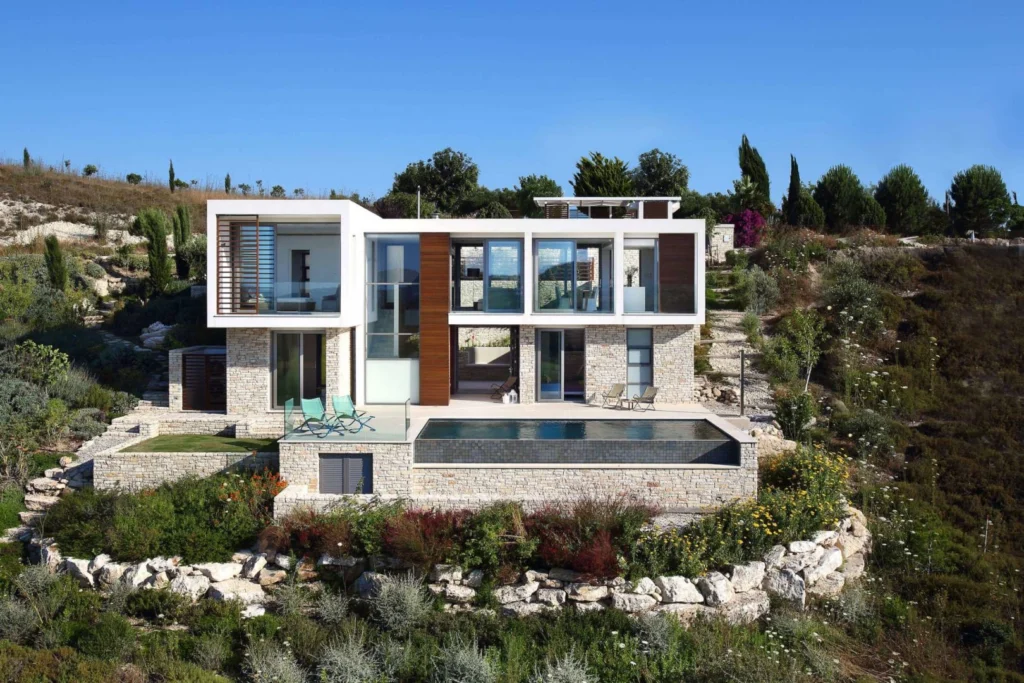3-bed house under construction in Tsada, Paphos district