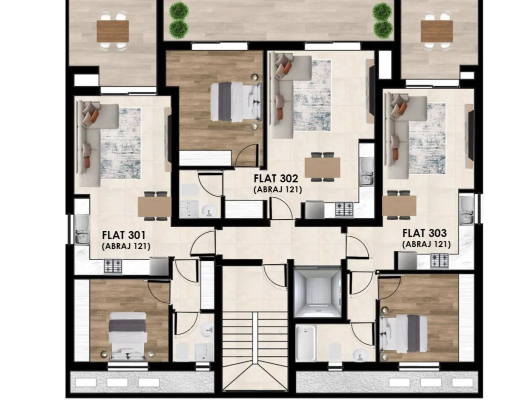 1-bed new-build apartment with covered parking in New Marina photo 6