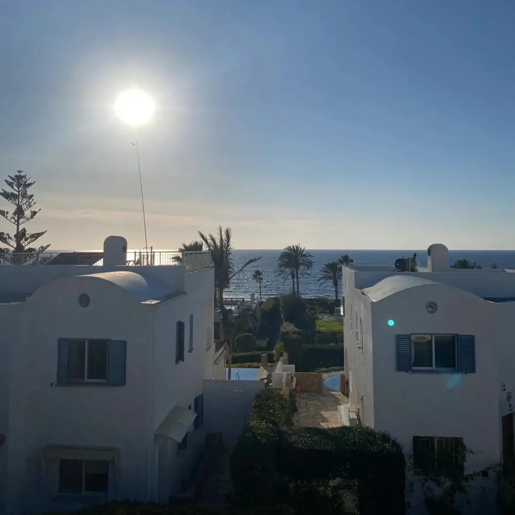 3-bed house with sea view for rent in Chlorakas