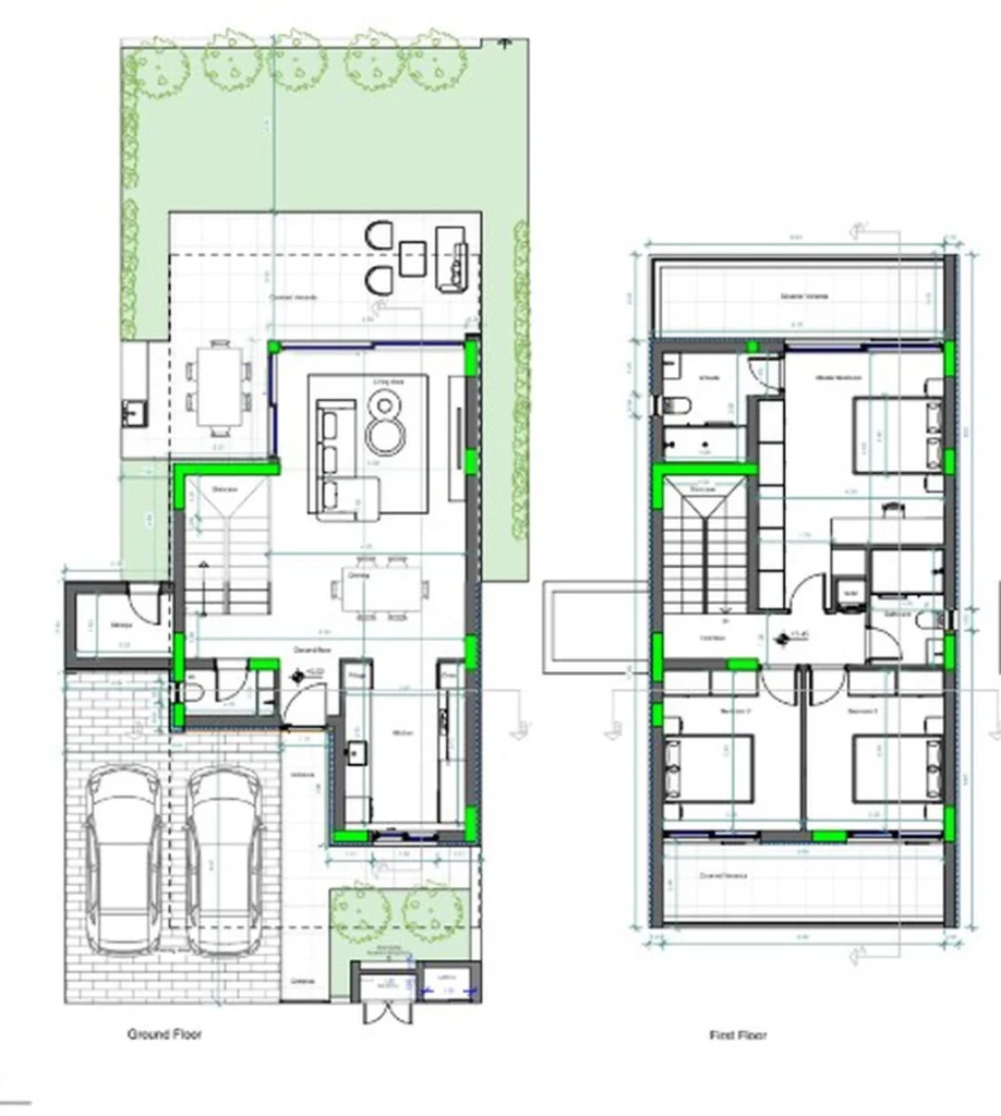 3-bed link detached villa with pool in Ayia Marinouda photo 12