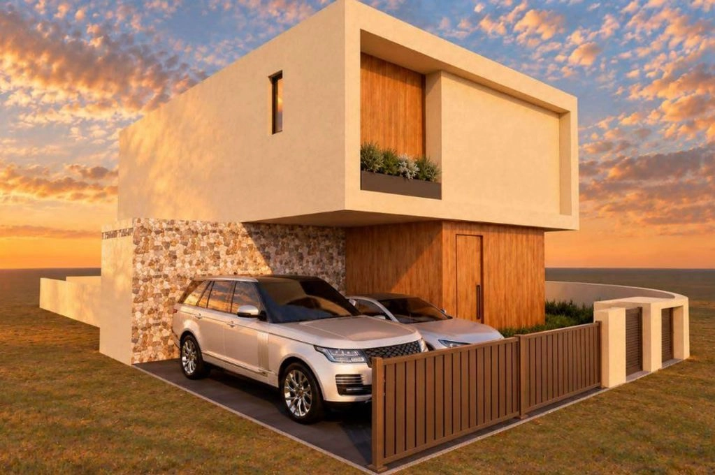 3-bed link detached villa with pool in Ayia Marinouda photo 3