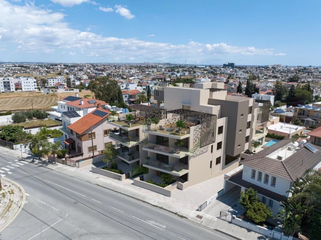 2-bed penthouse with roof garden in Aradippou, Larnaca photo 1
