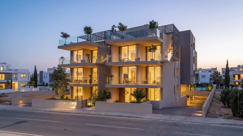 2-bed apartment under construction in Aradippou, Larnaca photo 1