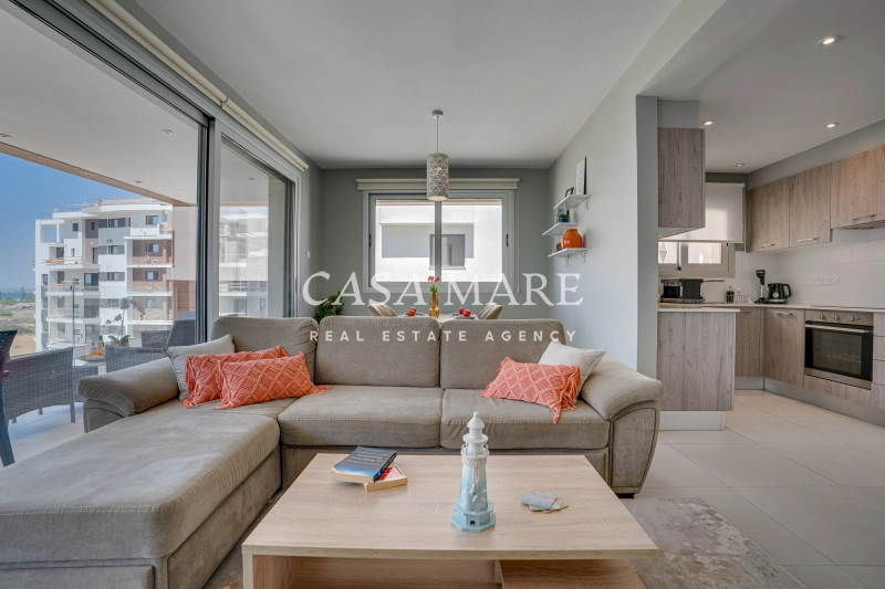 2-bedroom furnished apartment for rent in Mackenzie, Larnaca photo 7