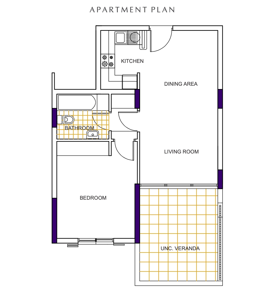 1 Bedroom Apartment for Sale