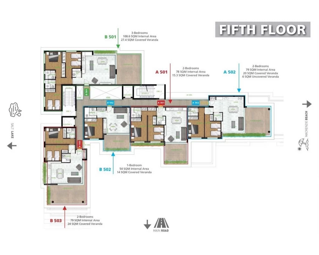 2 Bedroom Apartment for Sale in Larnaca District