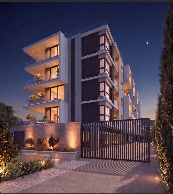 2-bed apartment with pool and parking in Germasogeia photo 1