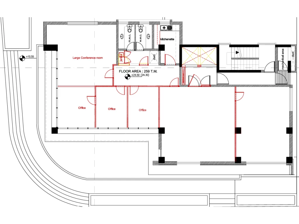 259 m² office for rent in Limassol city centre photo 2