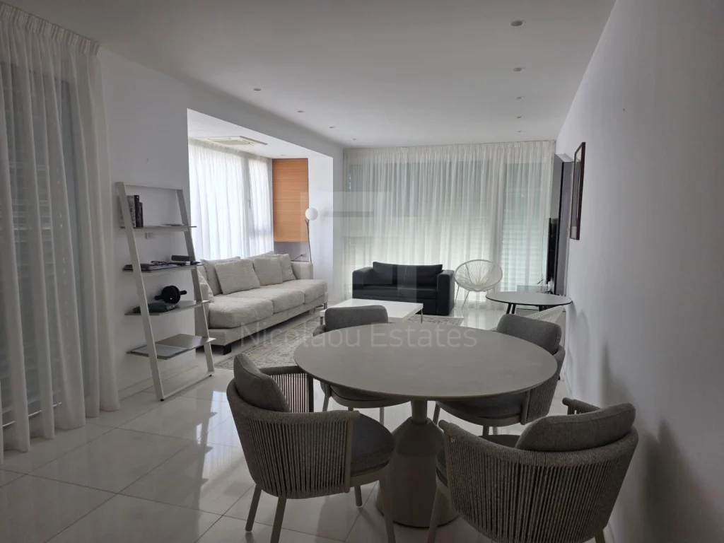 2-bed furnished apartment for rent near Dasoudi beach photo 1