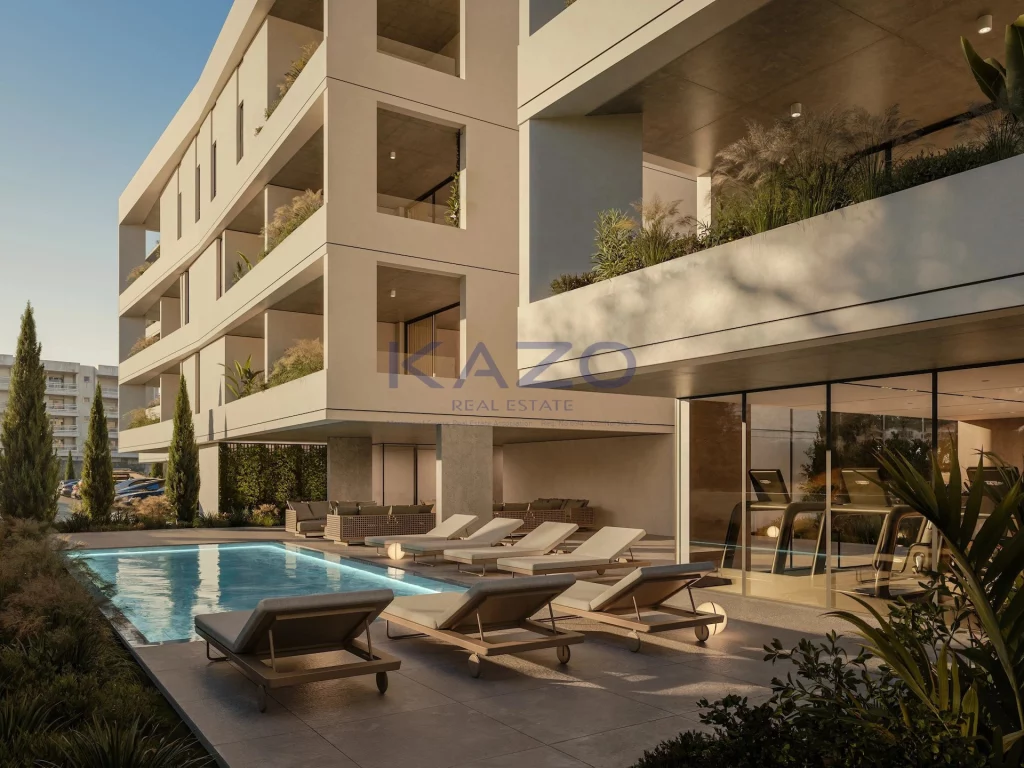 2-bed brand new apartment with pool in Agios Athanasios photo 8