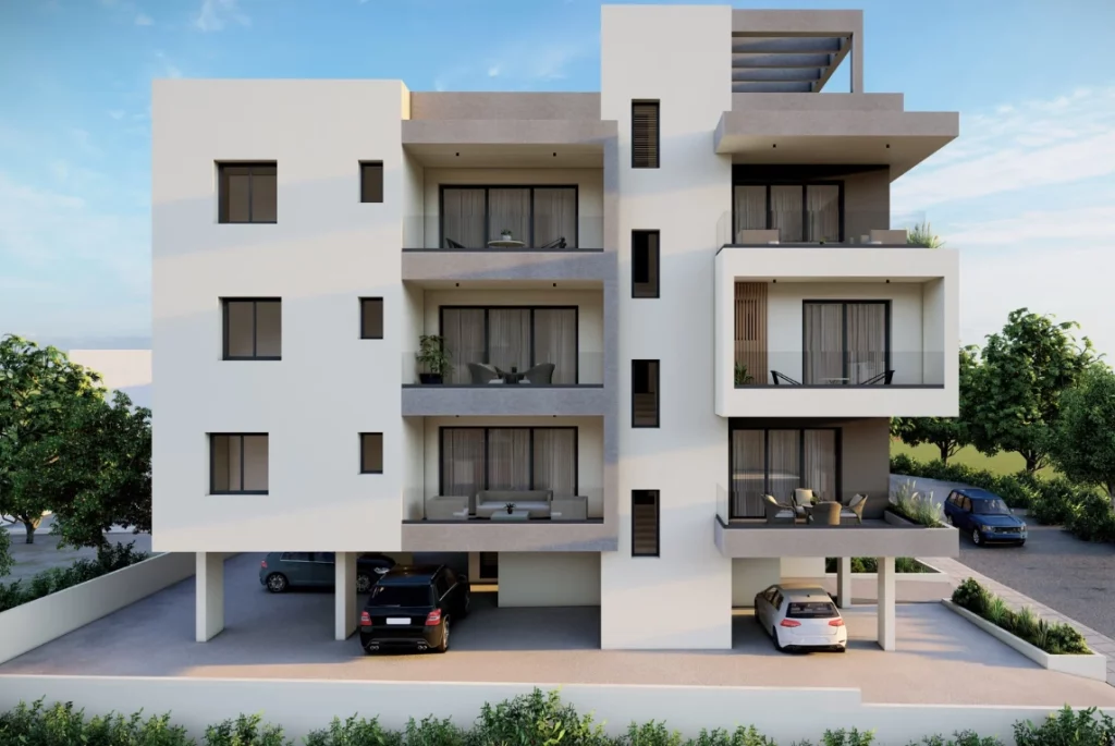 2-bed apartment with covered parking in Sotiros, Larnaca photo 2