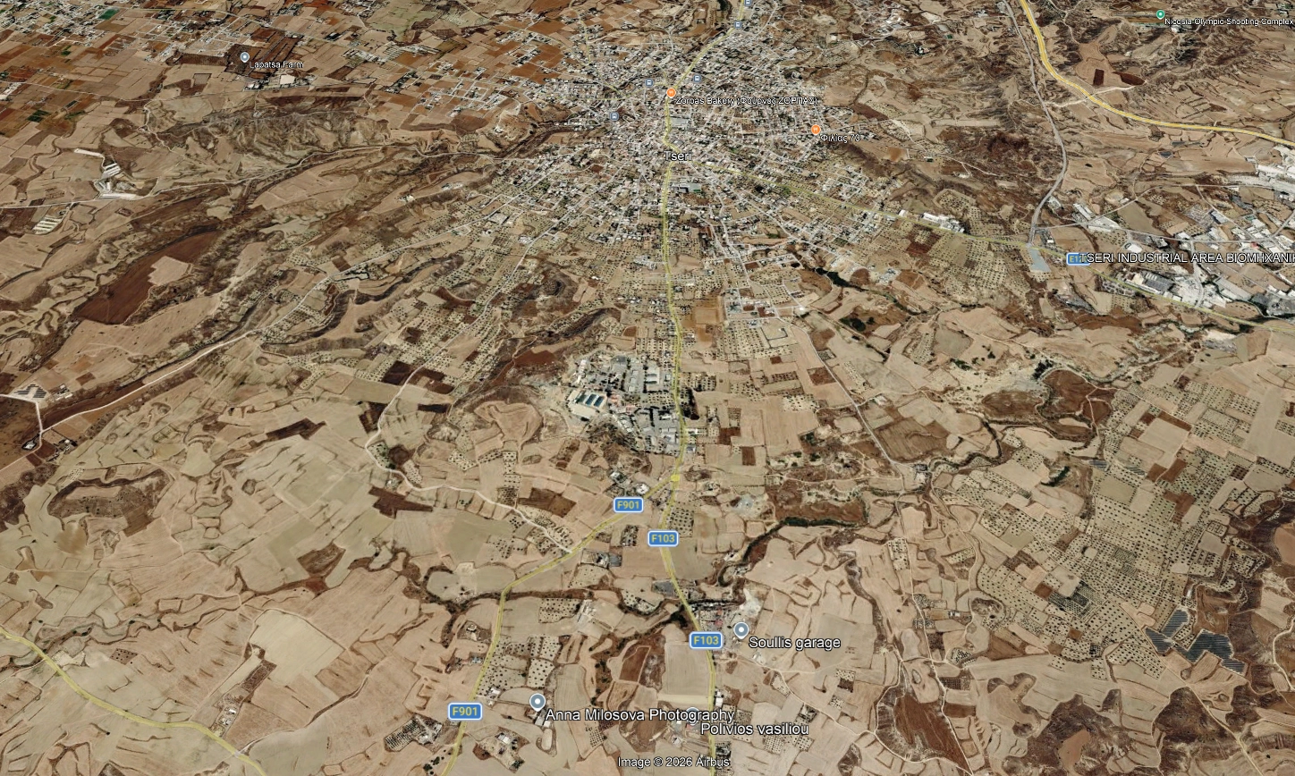 3,893m² Plot for Sale in Tseri, Nicosia District