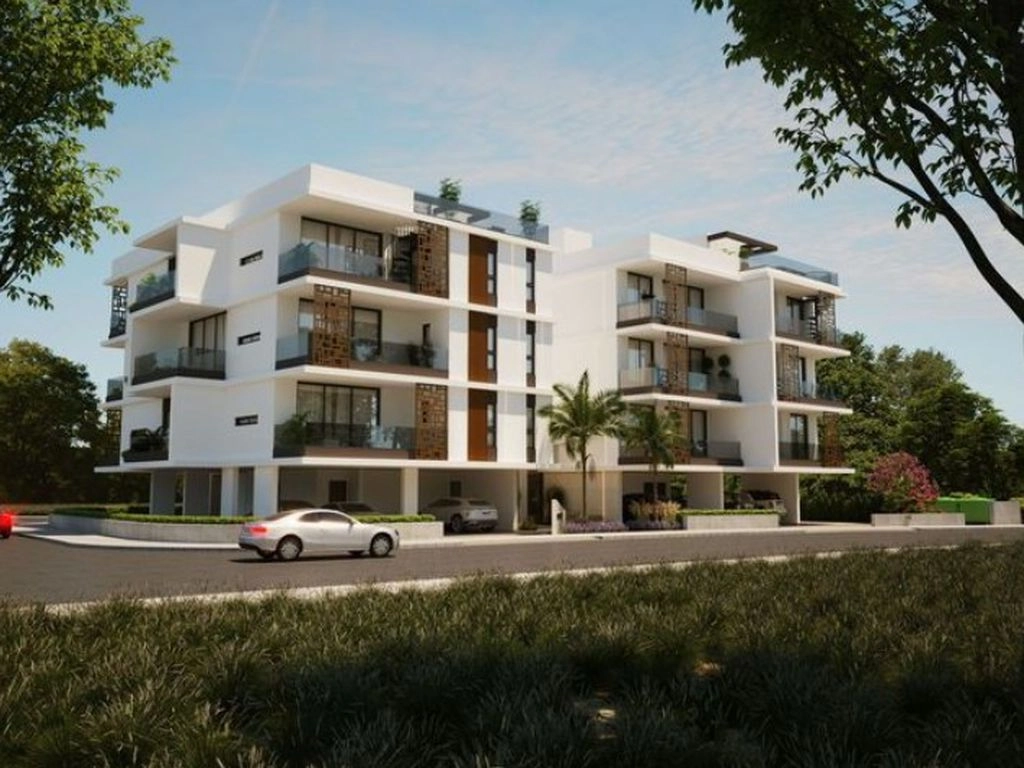 1-bed brand new apartment with balcony in Kamares, Larnaca photo 1