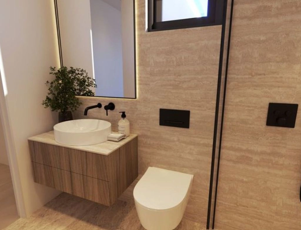 1-bed penthouse apartment with balcony in Kamares, Larnaca photo 12