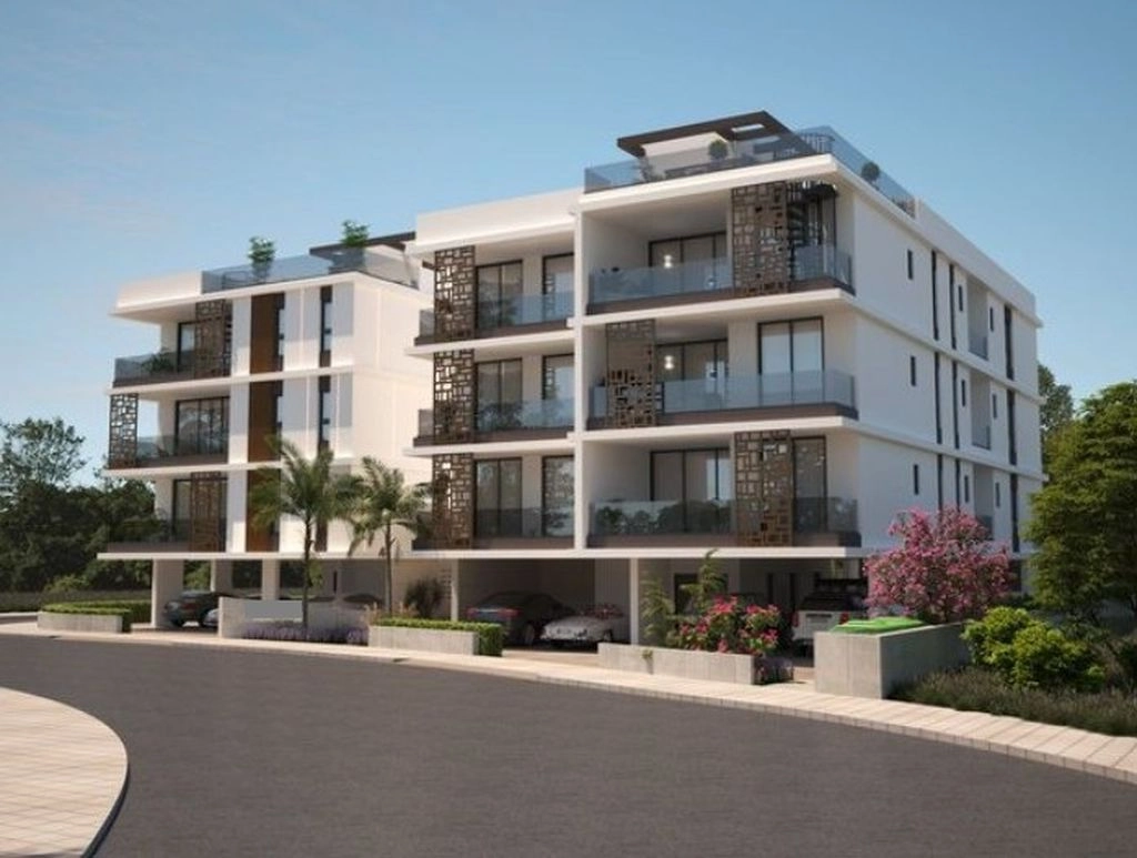 1-bed penthouse apartment with balcony in Kamares, Larnaca photo 21